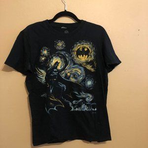 Van Gogh Starry Night Batman Shirt